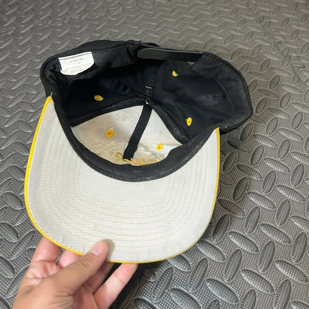 Vintage Rusty Wallace Miller Genuine Draft Hat Cap Snap Back Mens NASCAR 90s
